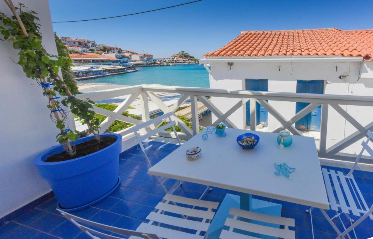 Deja Blue Maisonette Ll Kokkari Exteriör bild