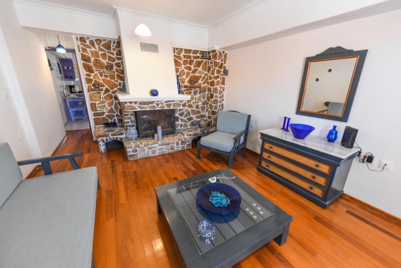 Deja Blue Maisonette Ll Kokkari Exteriör bild